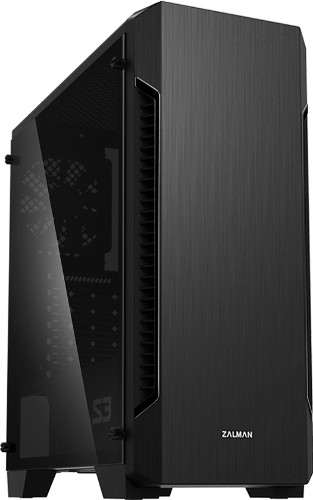 Корпус Zalman S3 TG черный