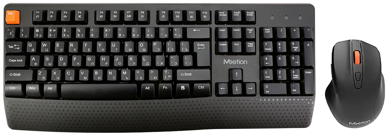 Клавиатура MeeTion MT-C4130 Black черный