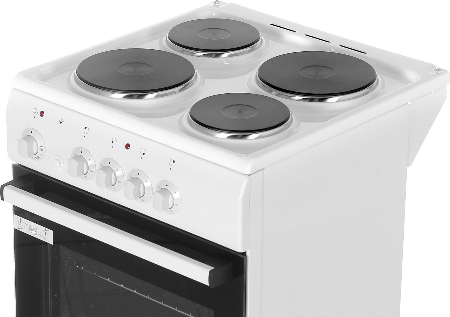 Плита электрическая De Luxe 5004.22э 030 белая