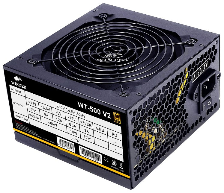 Блок питания Wintek WT-500 V2 500 Вт