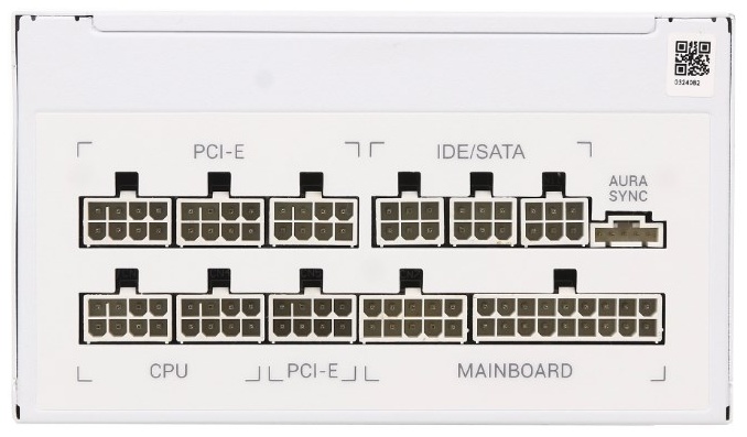 Блок питания Game Max RGB 850G WH 850 Вт
