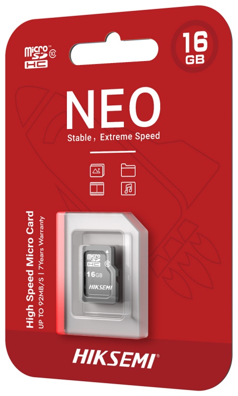 Карта памяти Hiksemi microSDHC HS-TF-C1/16G 16 Гб