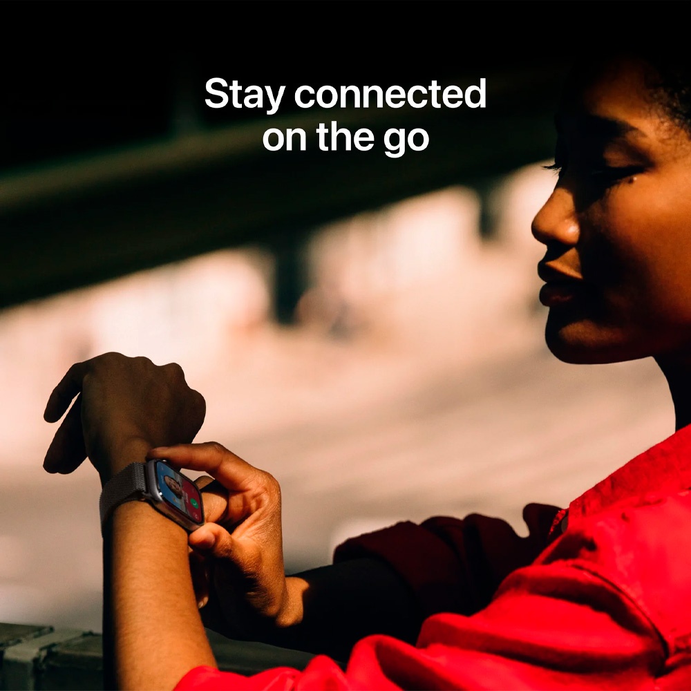 Смарт-часы Apple Watch Series 11 M/L 46 мм серебристый-фиолетовый