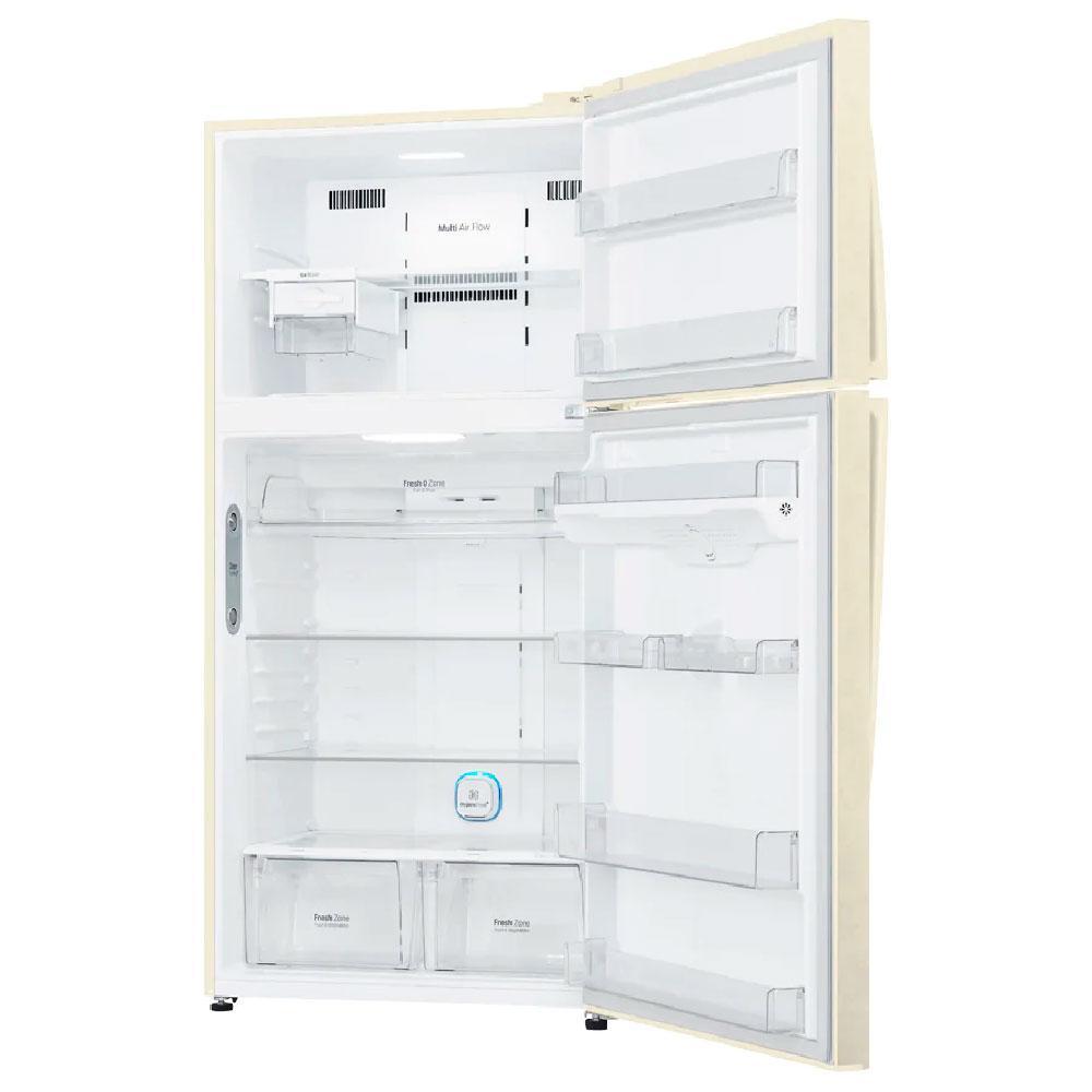 Холодильник LG GR-H802HEHL, бежевый