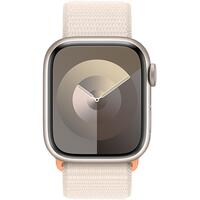 Смарт часы Apple Watch Series 9 GPS 41mm Starlight Aluminium Case with Starlight Sport Loop (MR8V3QR/A)