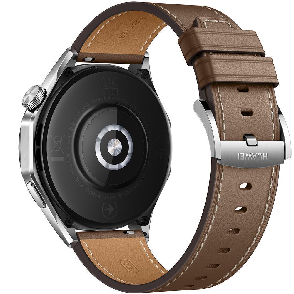 Смарт-часы Huawei Watch GT 4 46mm Brown Leather Strap PNX-B19