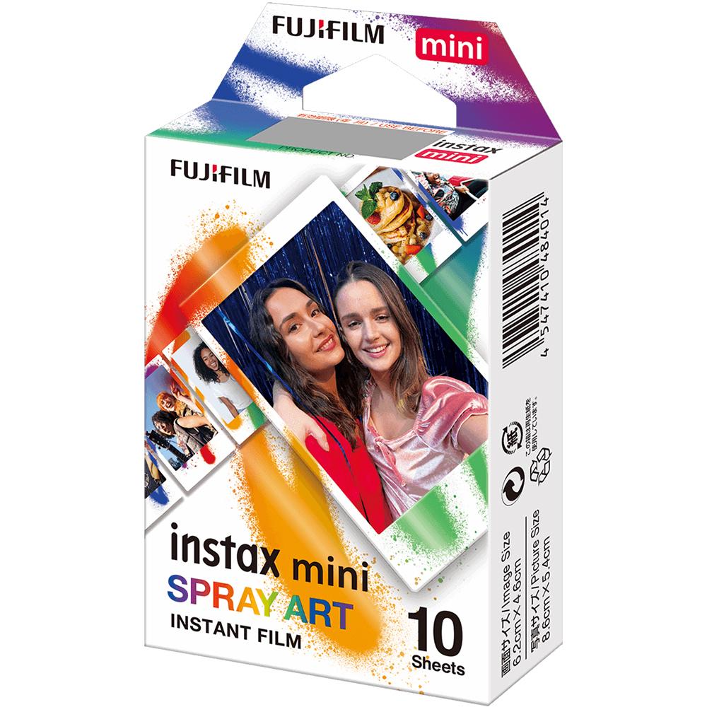 Пленка для моментальных снимков Fujifilm Instax Mini Spray Art, 10 шт.