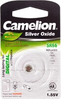 Батарейка Camelion Silver Oxide AG4 SR66-BP1