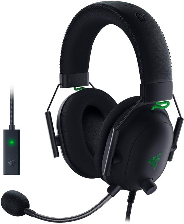 Наушники Razer Blackshark V2 + USB Mic Enhancer RZ04-03230100-R3M1 черные