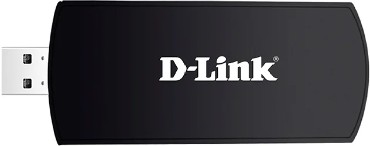 Wi-Fi адаптер D-Link DWA-192 черный
