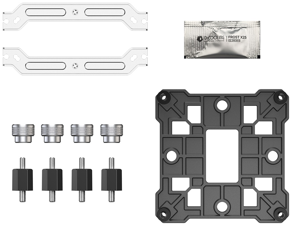Кулер для процессора ID-Cooling SE-214-XT V2 ARGB, черный
