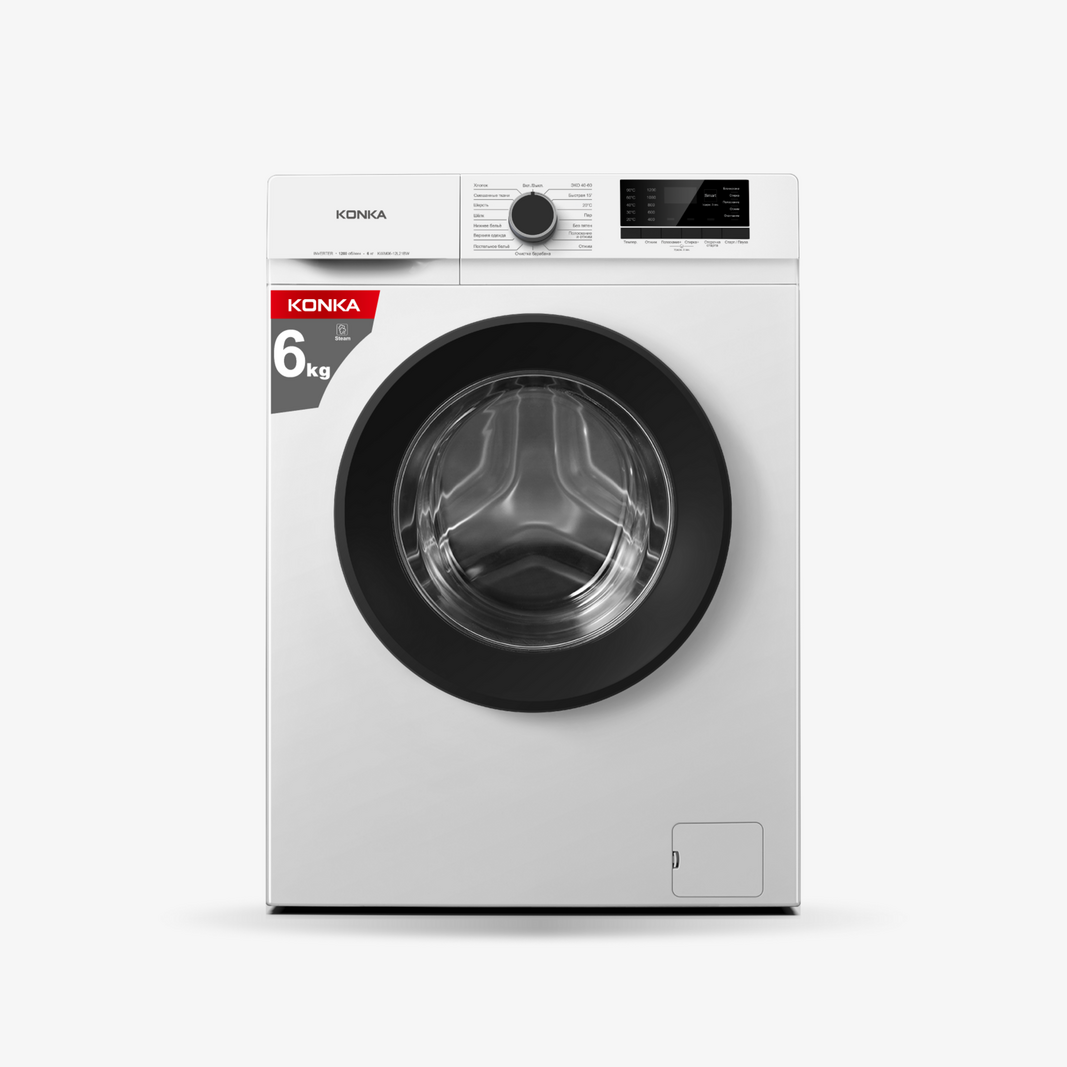 Стиральная машина Konka KWM06-12L21BW белая