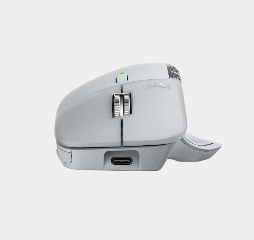 Мышь Logitech MX Master 4 серебристый