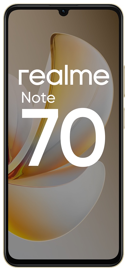 Смартфон Realme Note 70 6 ГБ/128 ГБ золотистый