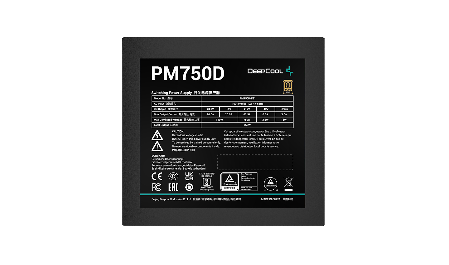 Блок питания Deepcool PM750D