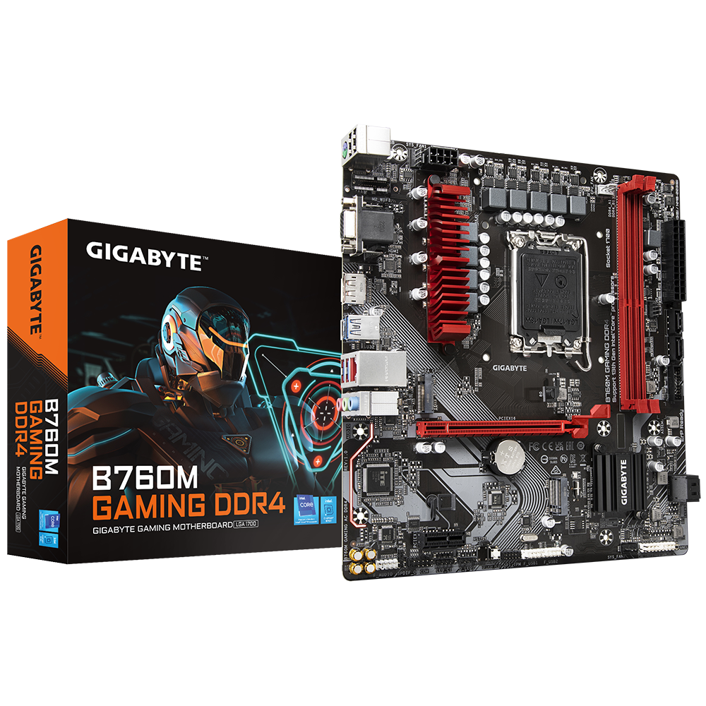 Материнская плата Gigabyte B760M Gaming DDR4 (REV1.0)