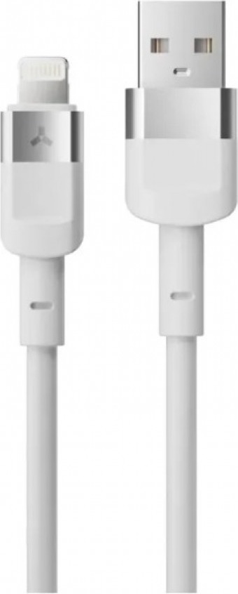 Кабель Accesstyle USB Type-A (M), Lightning (M), 1 м, AL24-T100 белый
