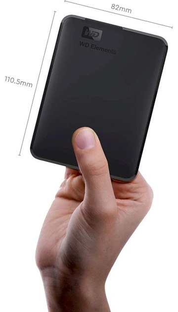 Внешний накопитель Western Digital WDBHJS0060BBK-WESN 6000 Гб