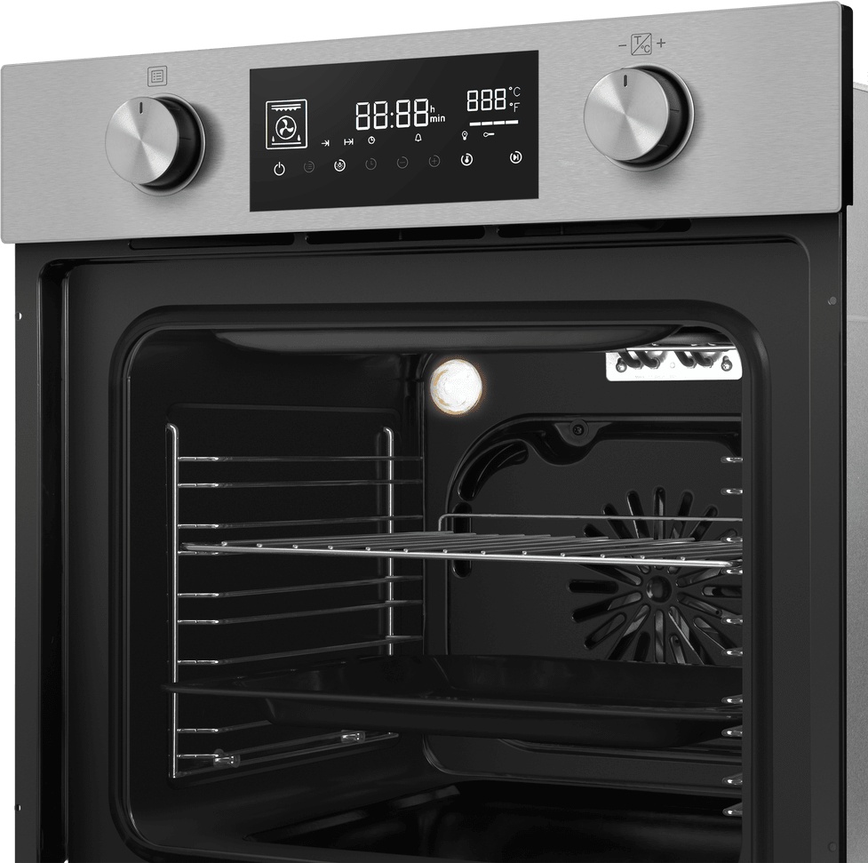 Духовой шкаф MAUNFELD AEOH60106S серый