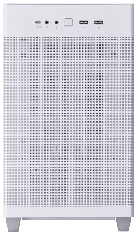 Корпус ASUS AP201 Tempered Glass белый