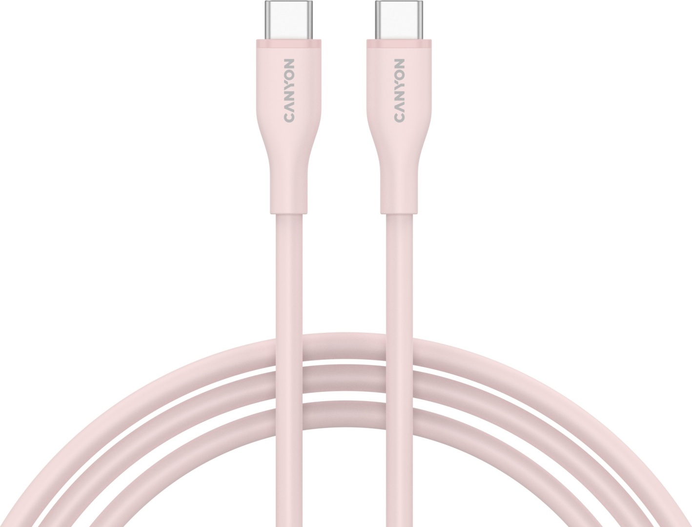 Кабель Canyon USB 4 Type-C (M), 1 м, CC60SC10 розовый