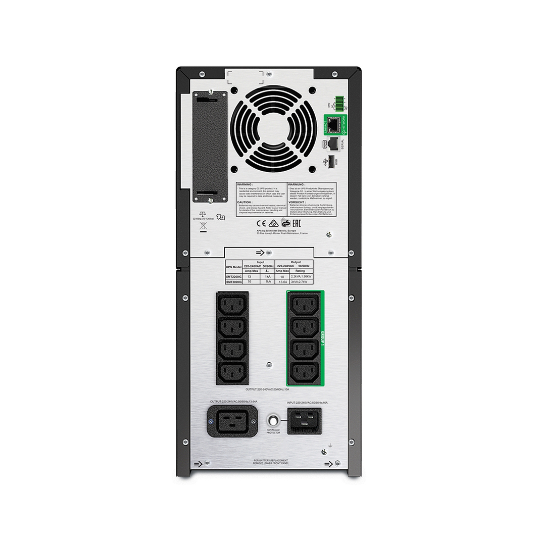 ИБП APC Smart-UPS SMT2200IC, черный