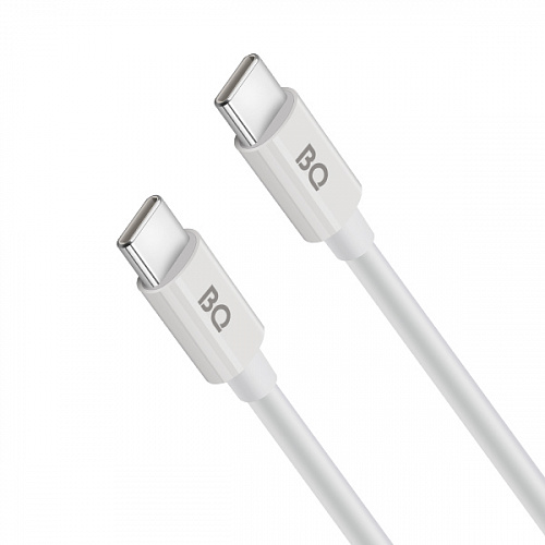 Кабель BQ CC05 Type-C - Type-C 1,2 м 3A белый