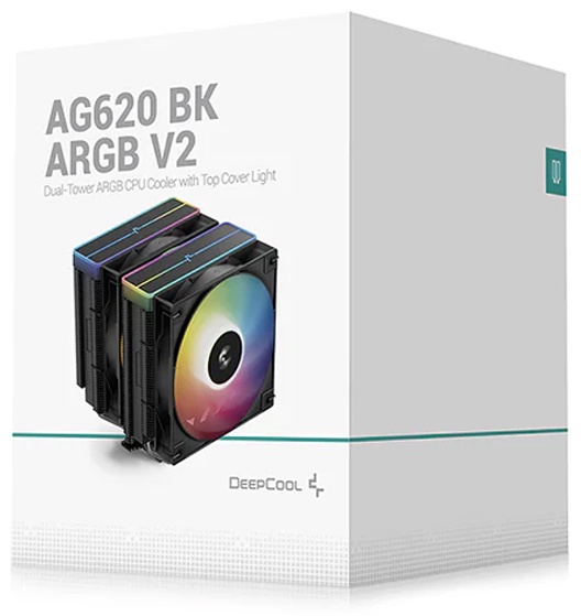 Кулер для процессора Deepcool AG620 BK ARGB V2 R-AG620-BKAMMN-GJD