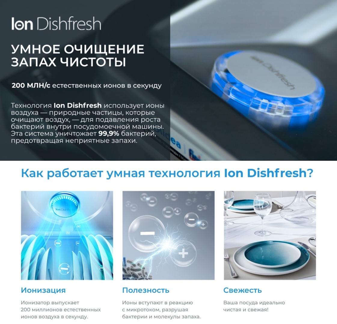 Посудомоечная машина Midea MFD60S510Bi-C черный