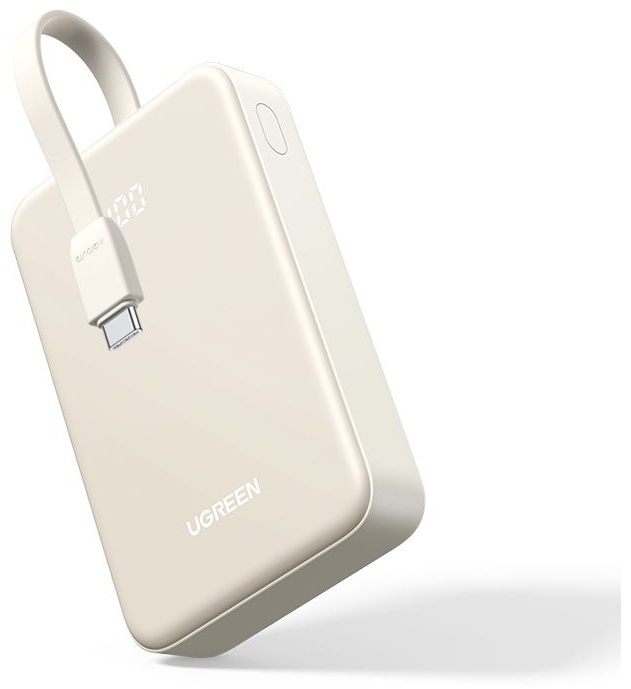 Внешний аккумулятор Ugreen PB521 20000 мАч 30 Вт бежевый