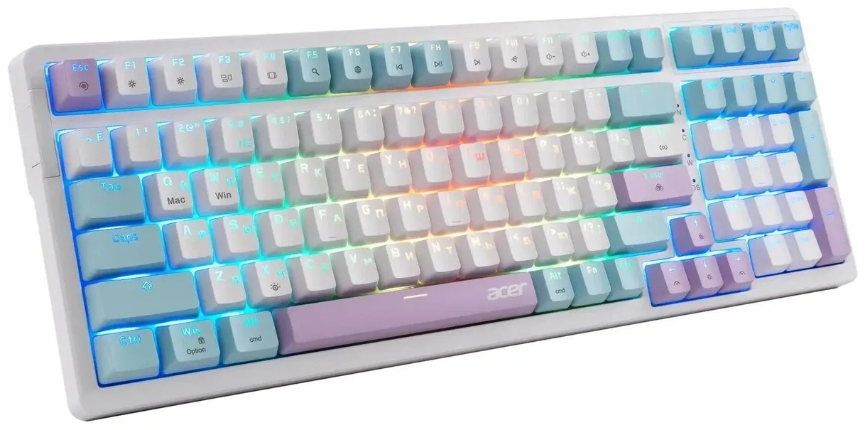 Клавиатура Acer OKW304 ZL.KBDCC.01V, фиолетовая