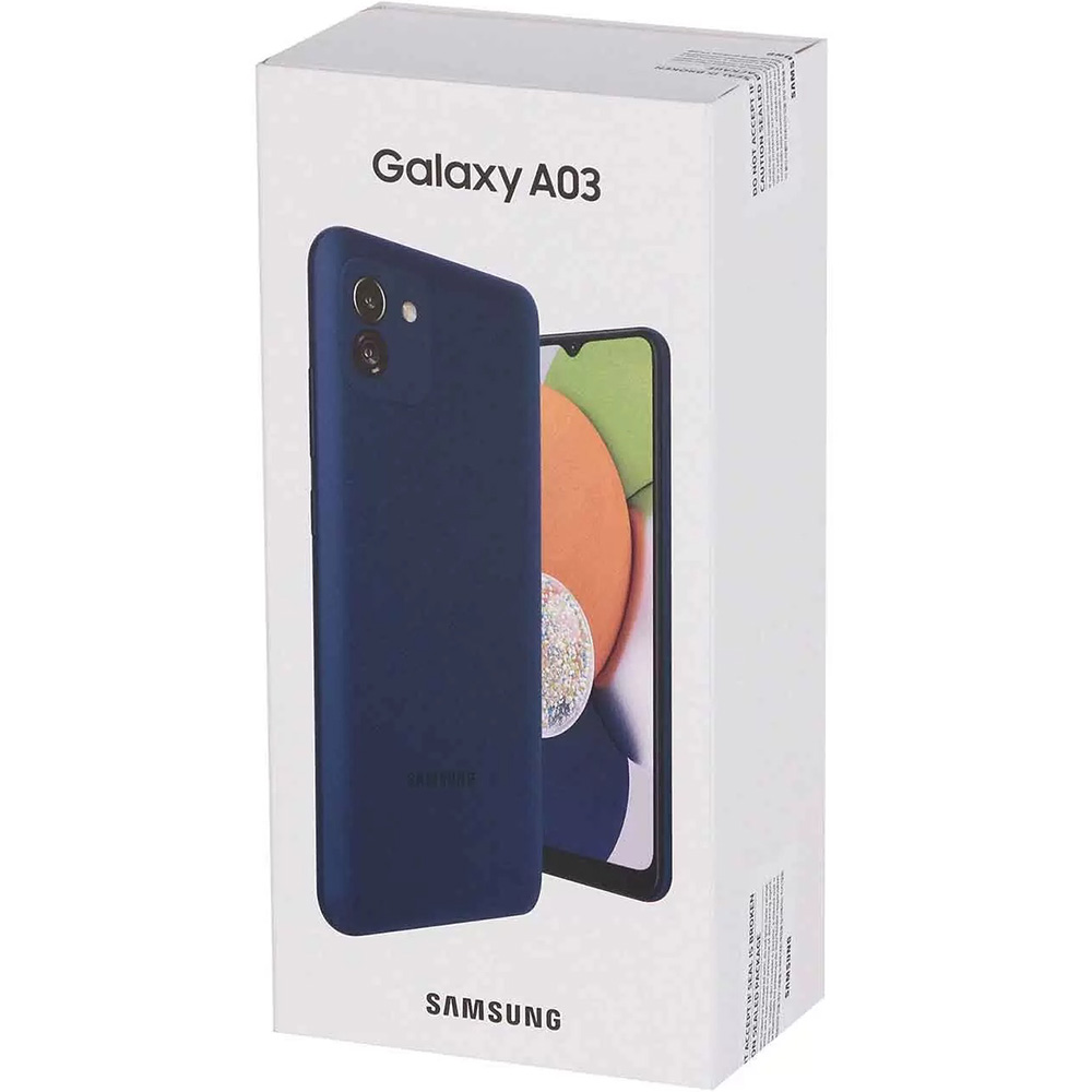 Смартфон Samsung SM A 035 Galaxy A03 32GB FZBDS, синий