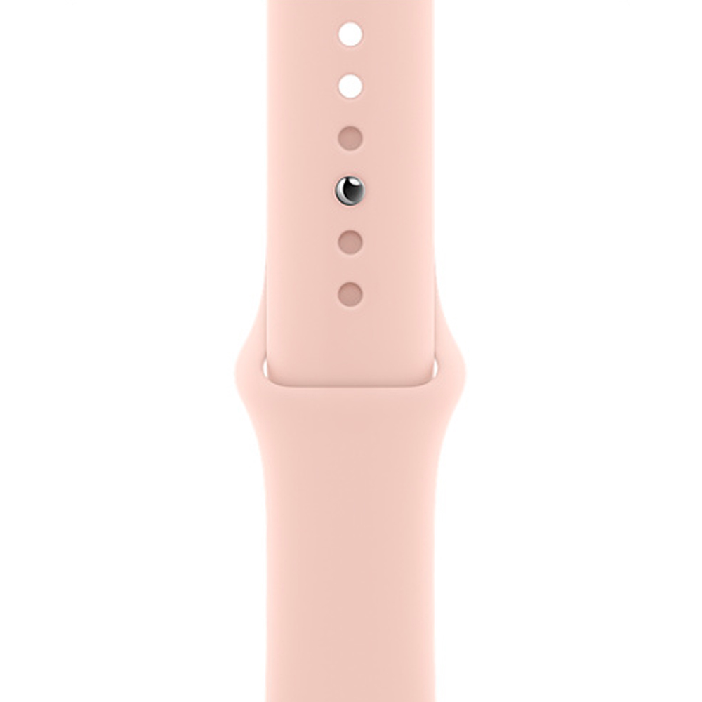 Смарт часы Apple Watch SE, 40mm Gold Aluminium Case with Pink Sand Sport Band (MYDN2GK/A)