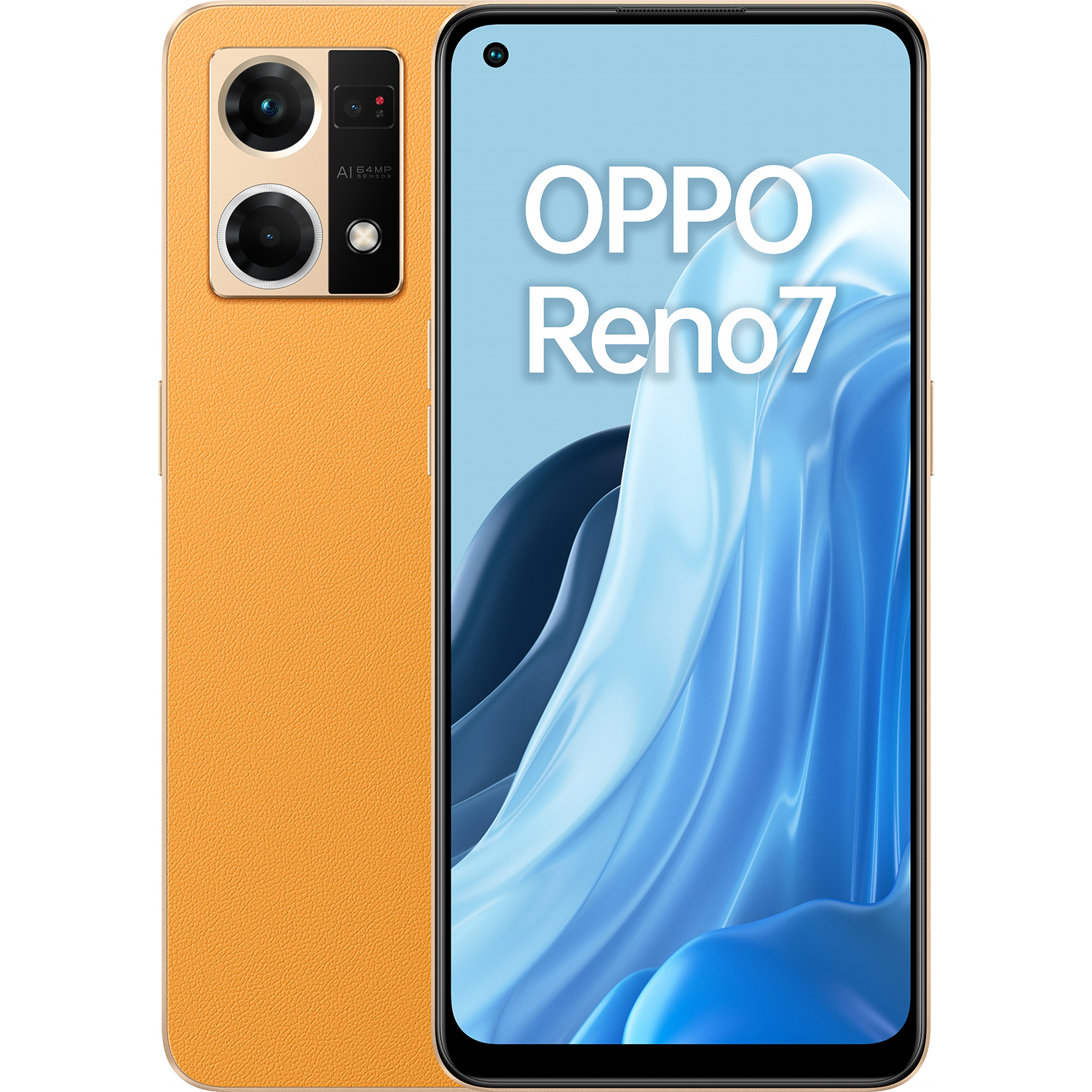 Смартфон Oppo Reno 7 (8/128GB) Sunset Orange, оранжевый