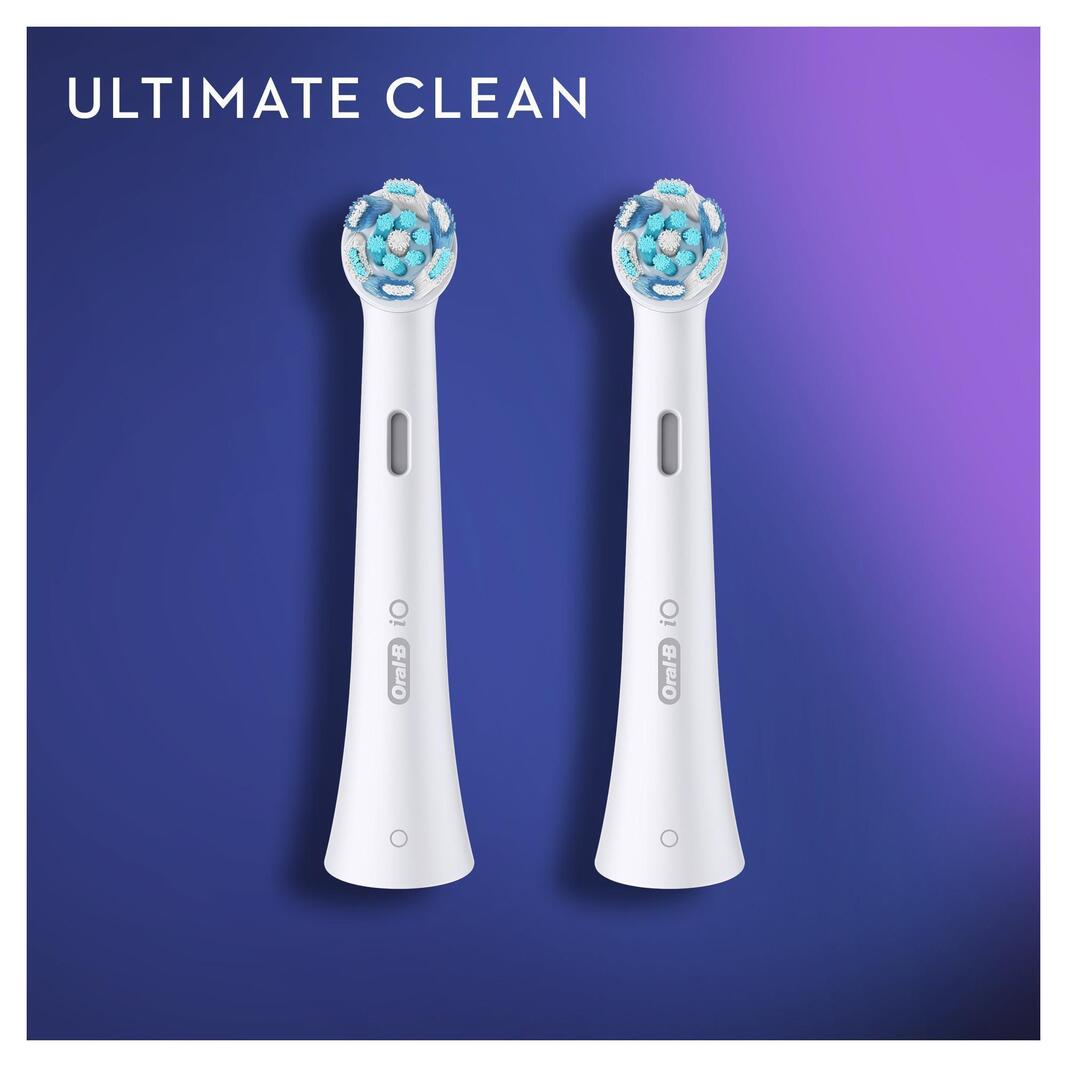 Насадка для зубной щетки Oral-B iO Ultimate Clean White 2 шт