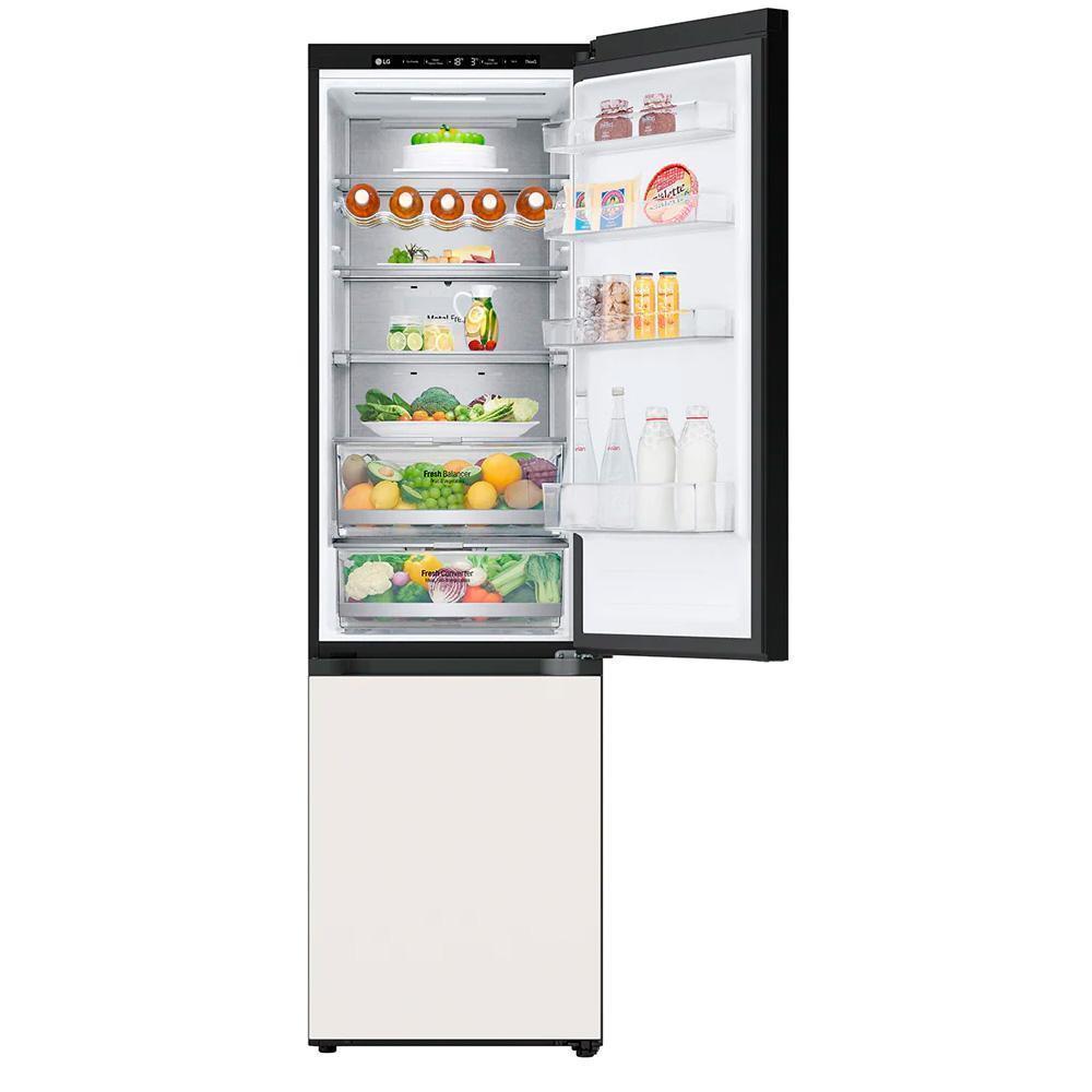 Холодильник LG Objet GC-B 509 QG9M, бежевый