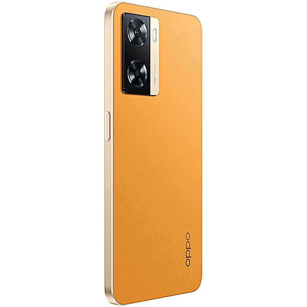 Смартфон Oppo A77s 8/128GB Sunset Orange, оранжевый