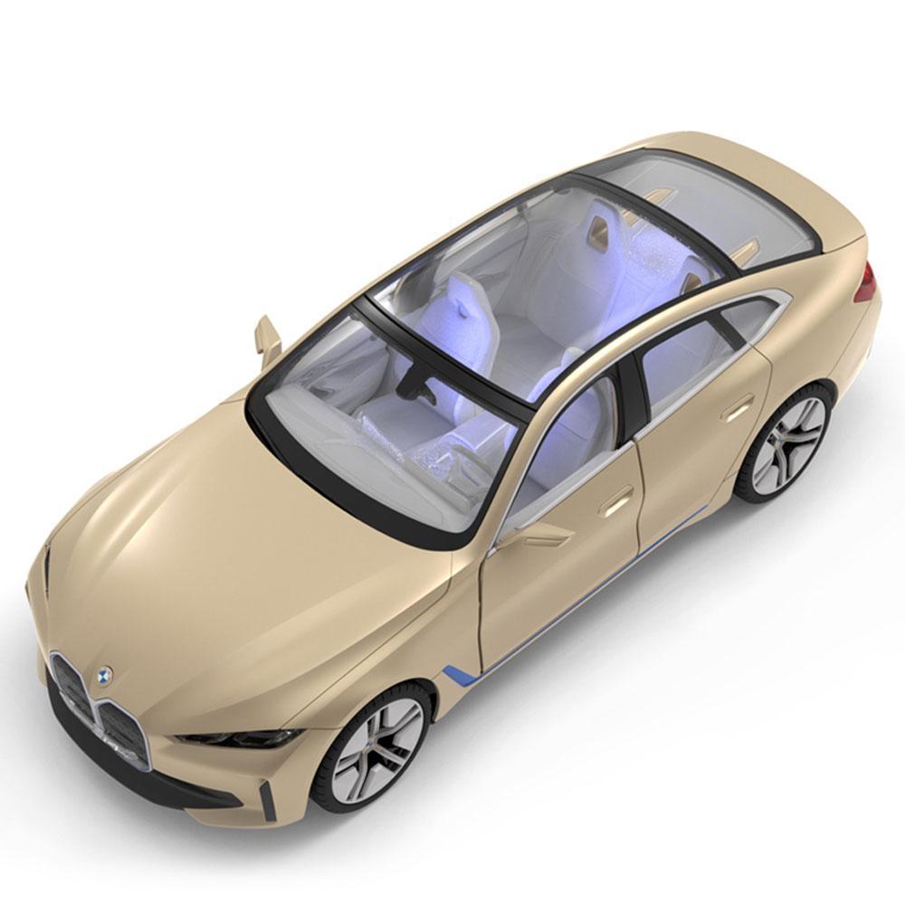 Радиоуправляемая игрушка Rastar Машина 1:14 BMW i4 Concept 98300G (Золотая)