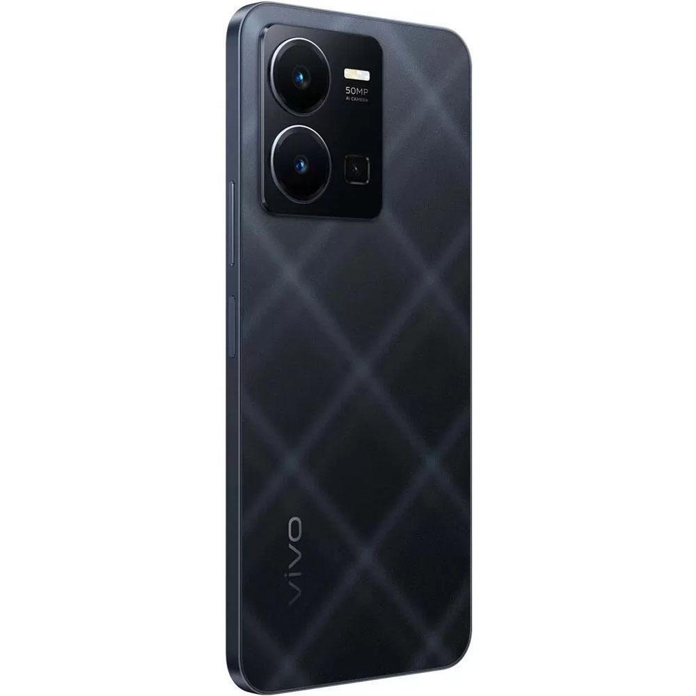 Смартфон Vivo Y35 4/128GB Agate Black (V2205), черный