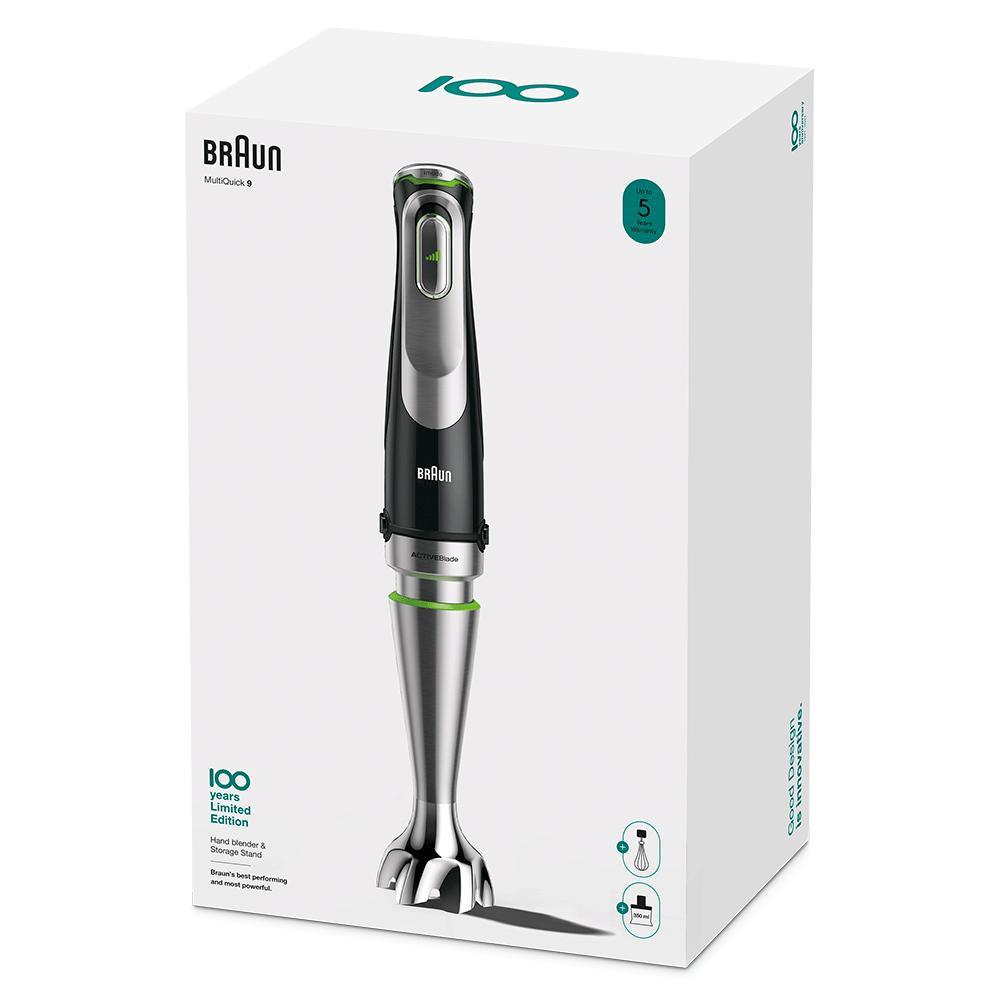 Блендер погружной Braun MQ 9125 XS черный