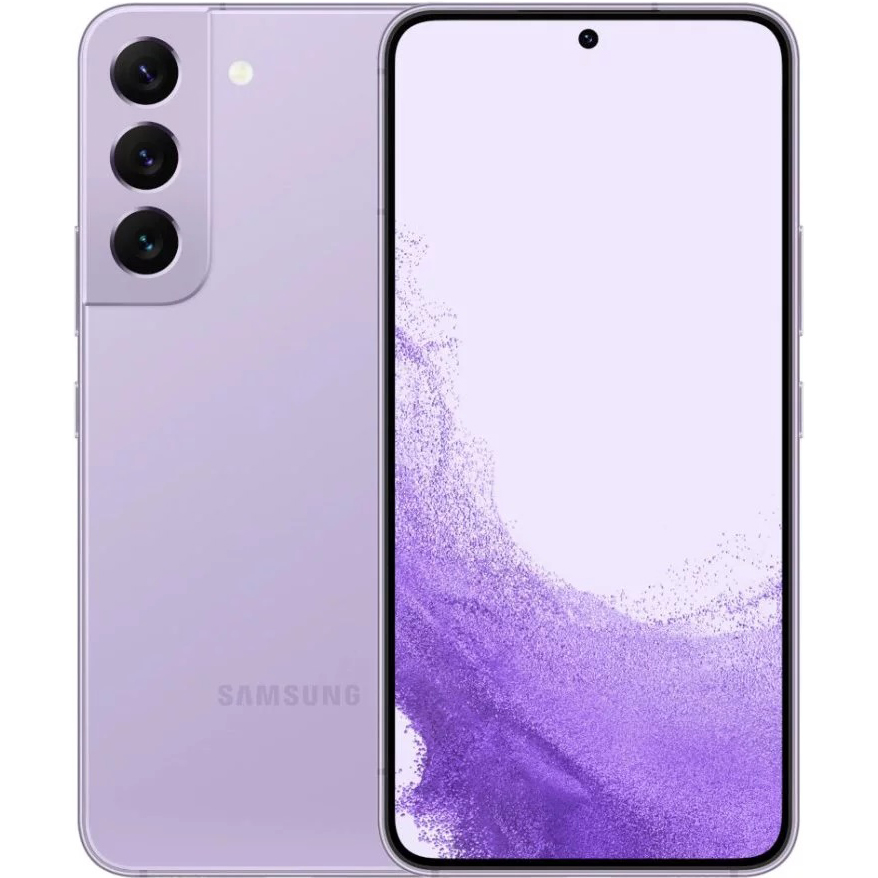 Смартфон Samsung SM S 901 Galaxy S22 5G 128GB BLVDS (Purple), фиолетовый