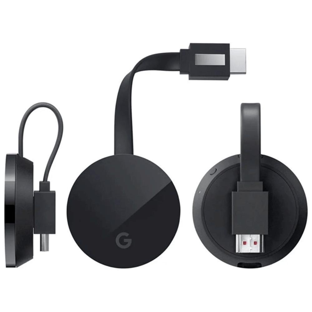 Медиаплеер Google Chromecast Ultra, черный