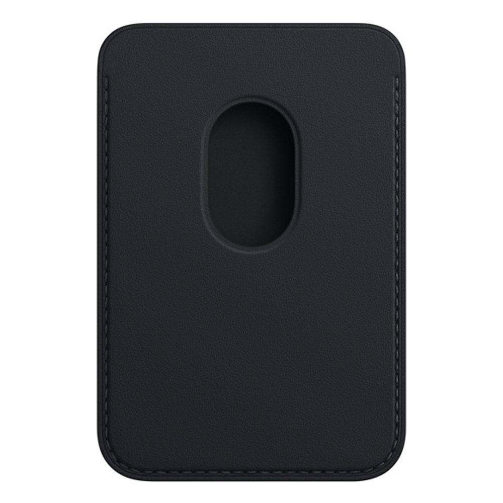 Чехол для телефона Apple iPhone Leather Wallet with MagSafe - (MM0Y3ZM/A), Midnight