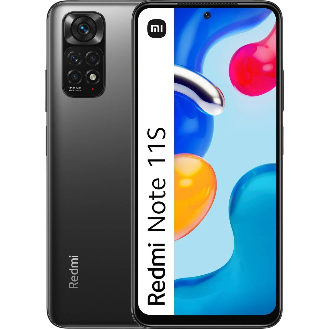 Смартфон Xiaomi Redmi Note 11S 6/64GB Graphite Gray, серый