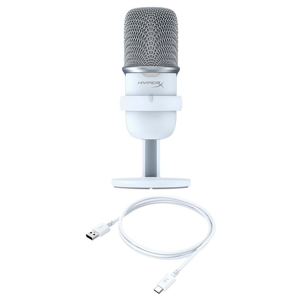 Настольный микрофон HyperX 519T2AA SoloCast белый