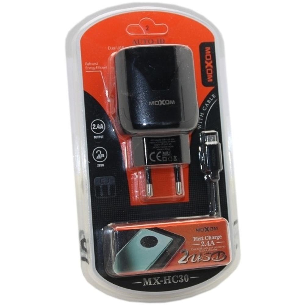 Зарядное устройство для телефонов Moxom HC-30 for Micro USB