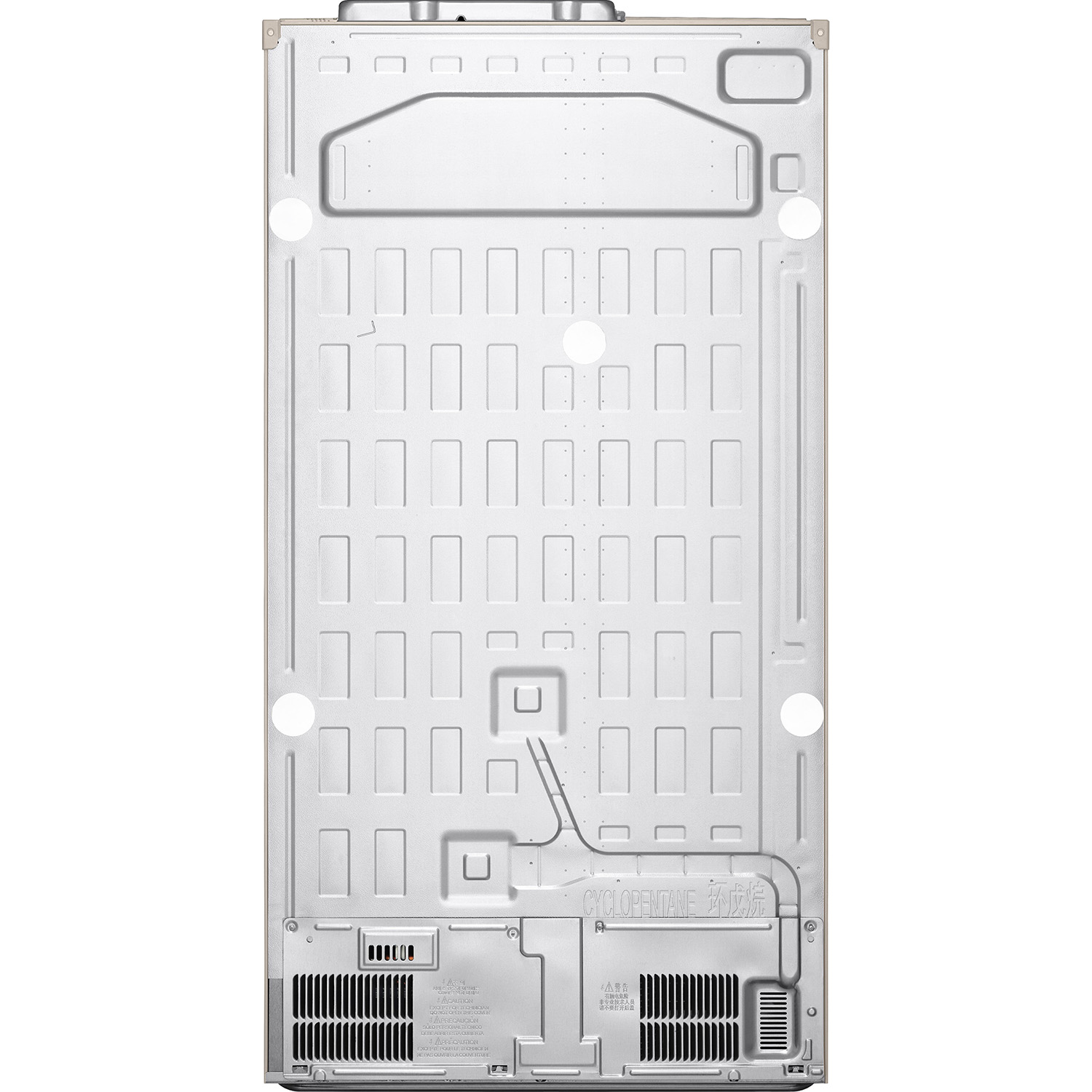 Холодильник LG GC-B257JEYV, бежевый