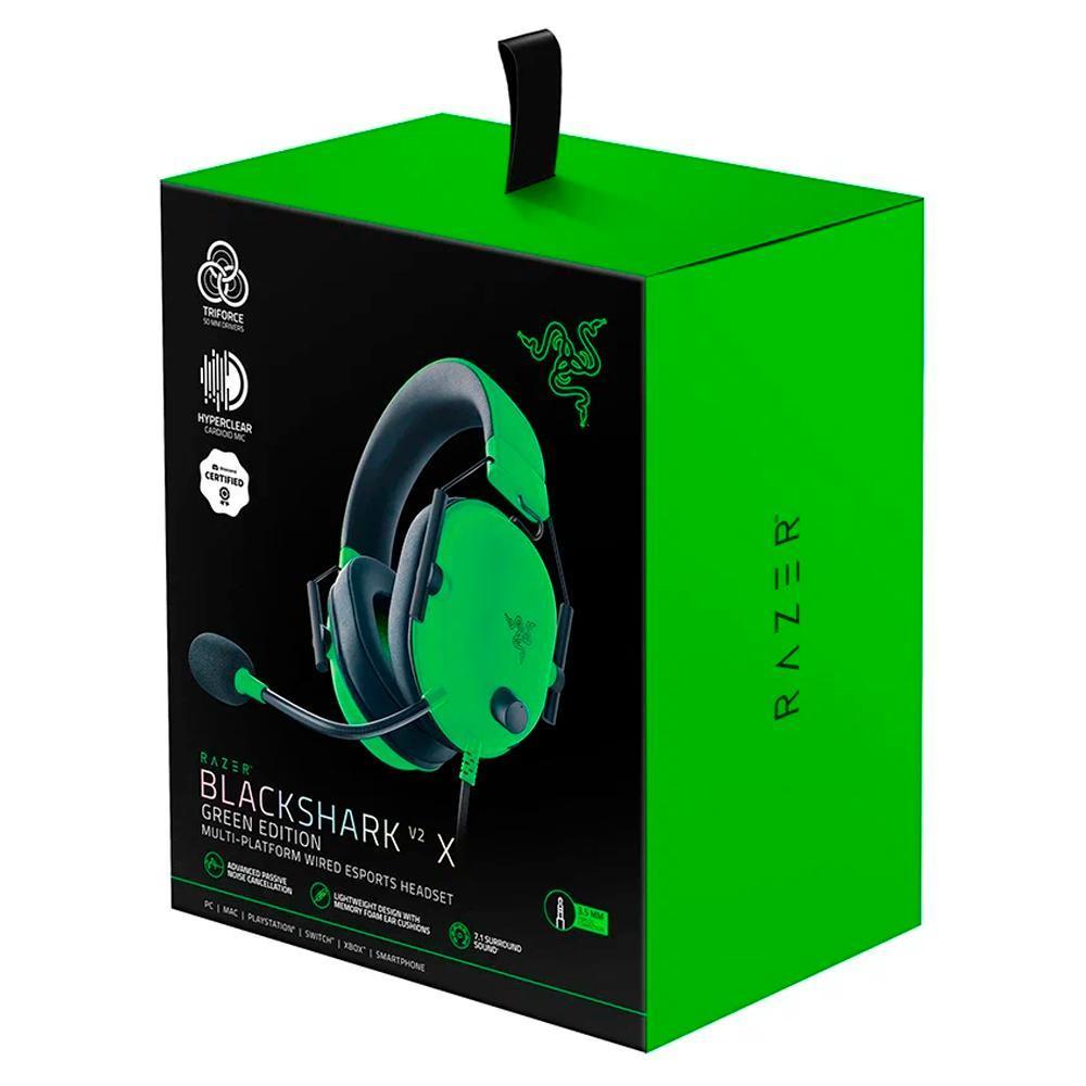 Игровая гарнитура Razer Blackshark V2 X (RZ04-03240600-R3M1), зеленая