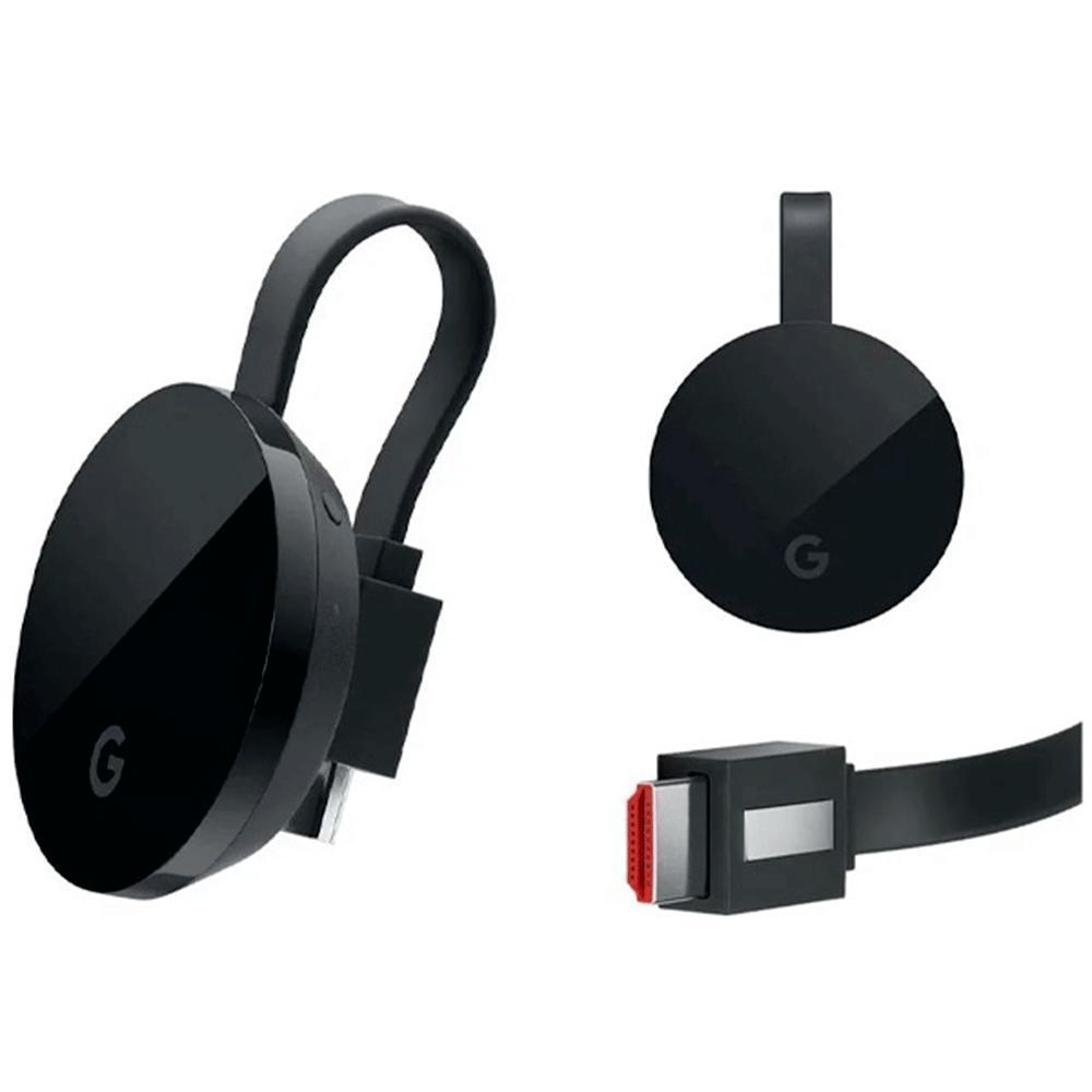 Медиаплеер Google Chromecast Ultra, черный