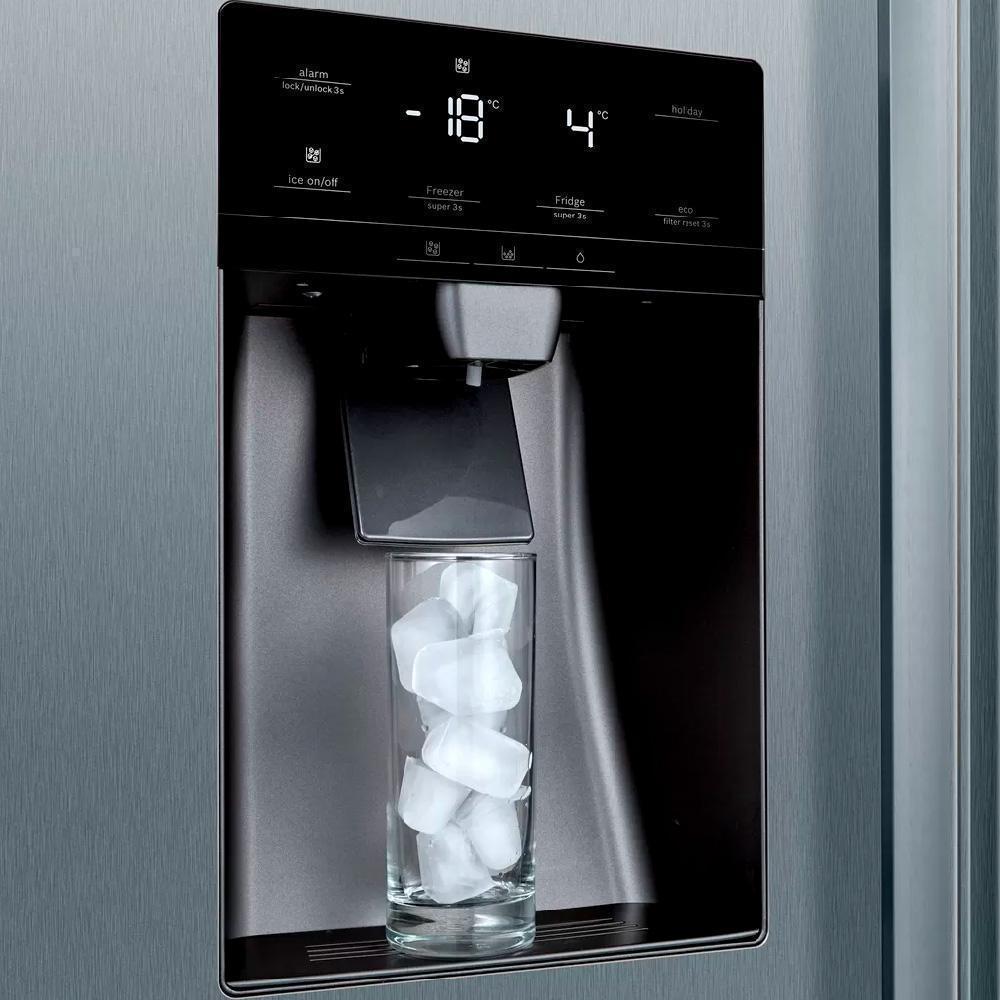Холодильник Bosch KAG93AI30R, серебристый